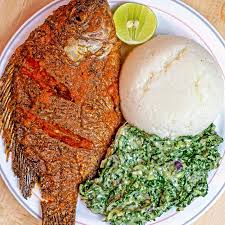 Ugali Fried Fish