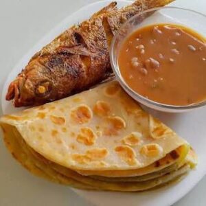 Chapati Fried Fish
