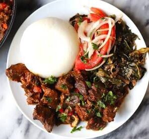 Ugali Beef Roasted