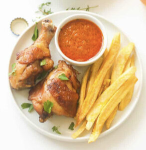 Fries Chicken+